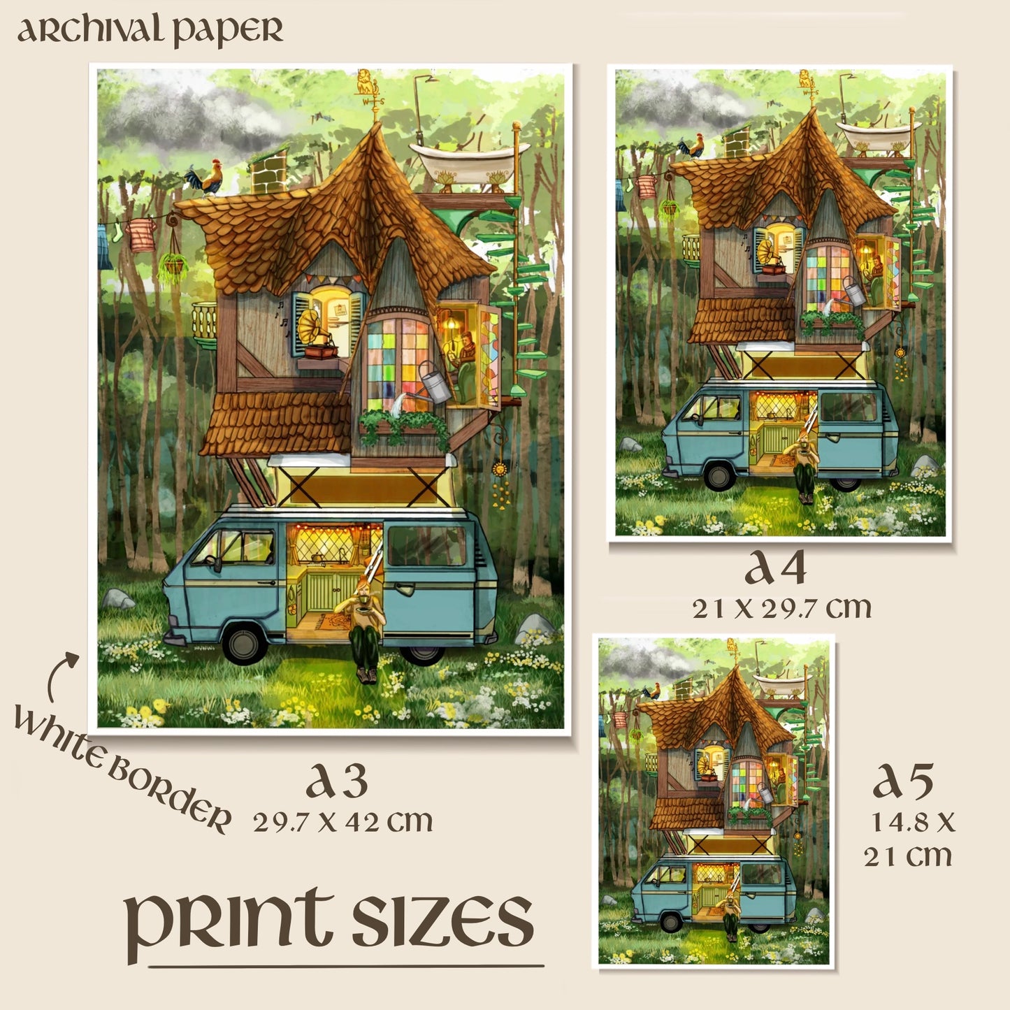 Magic Van Print