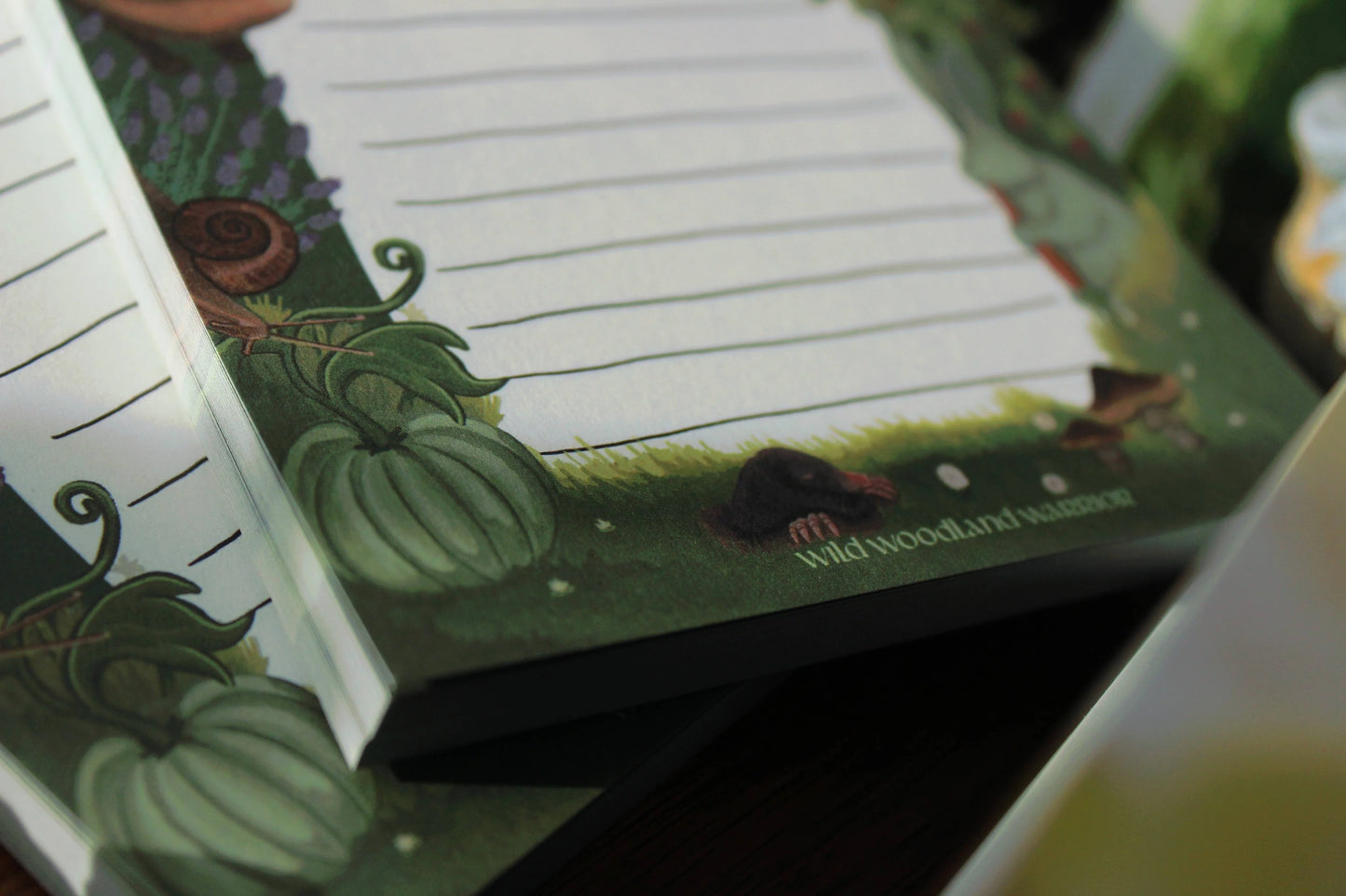 Mosey the Garden Notepad - The Hobfolk