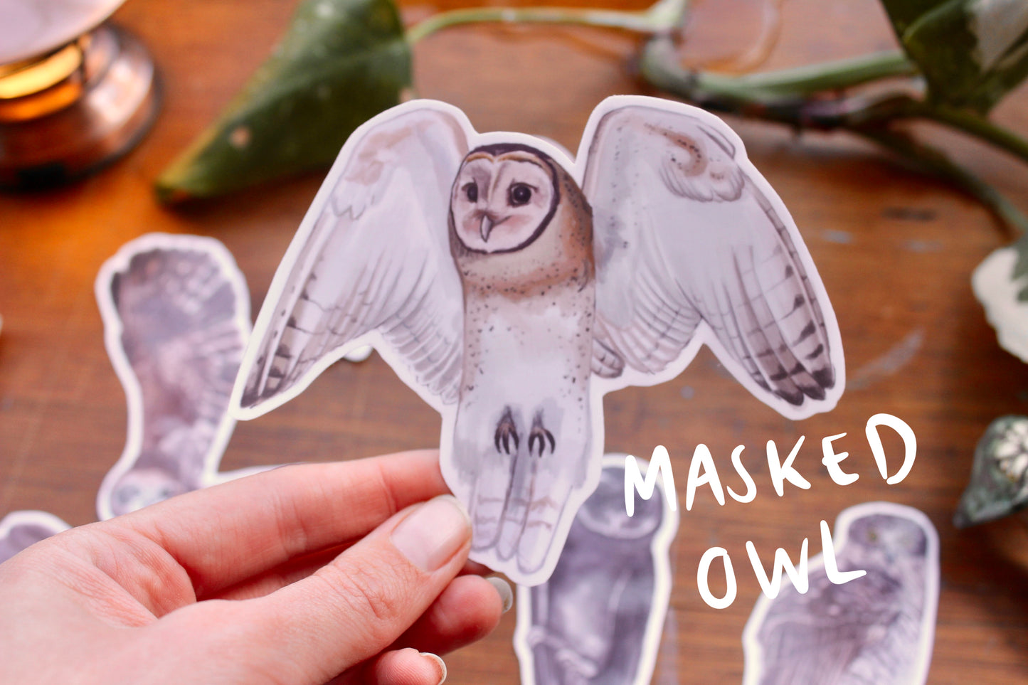 Native Australian Owls Stickers