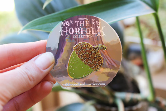 Acorn Enamel Pin | The Hobfolk