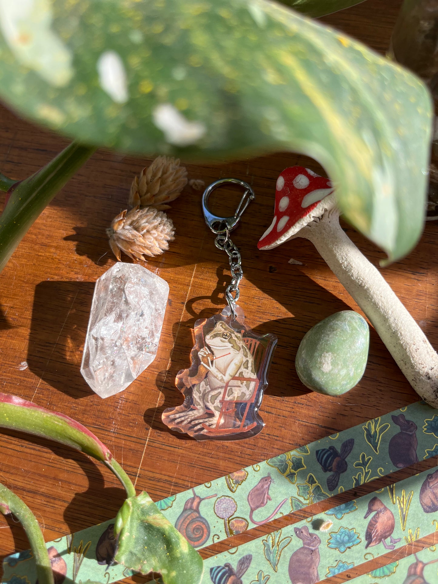 Mini Frog Keyrings