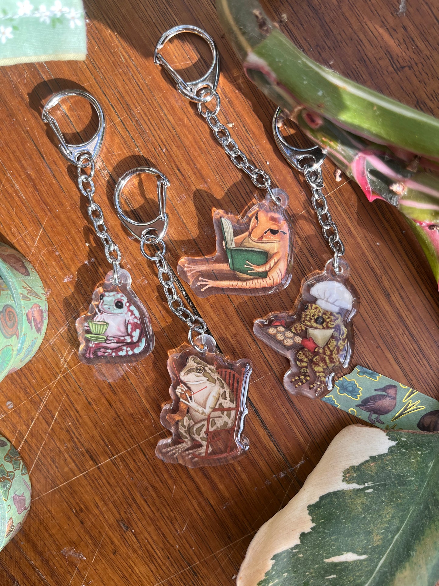 Mini Frog Keyrings