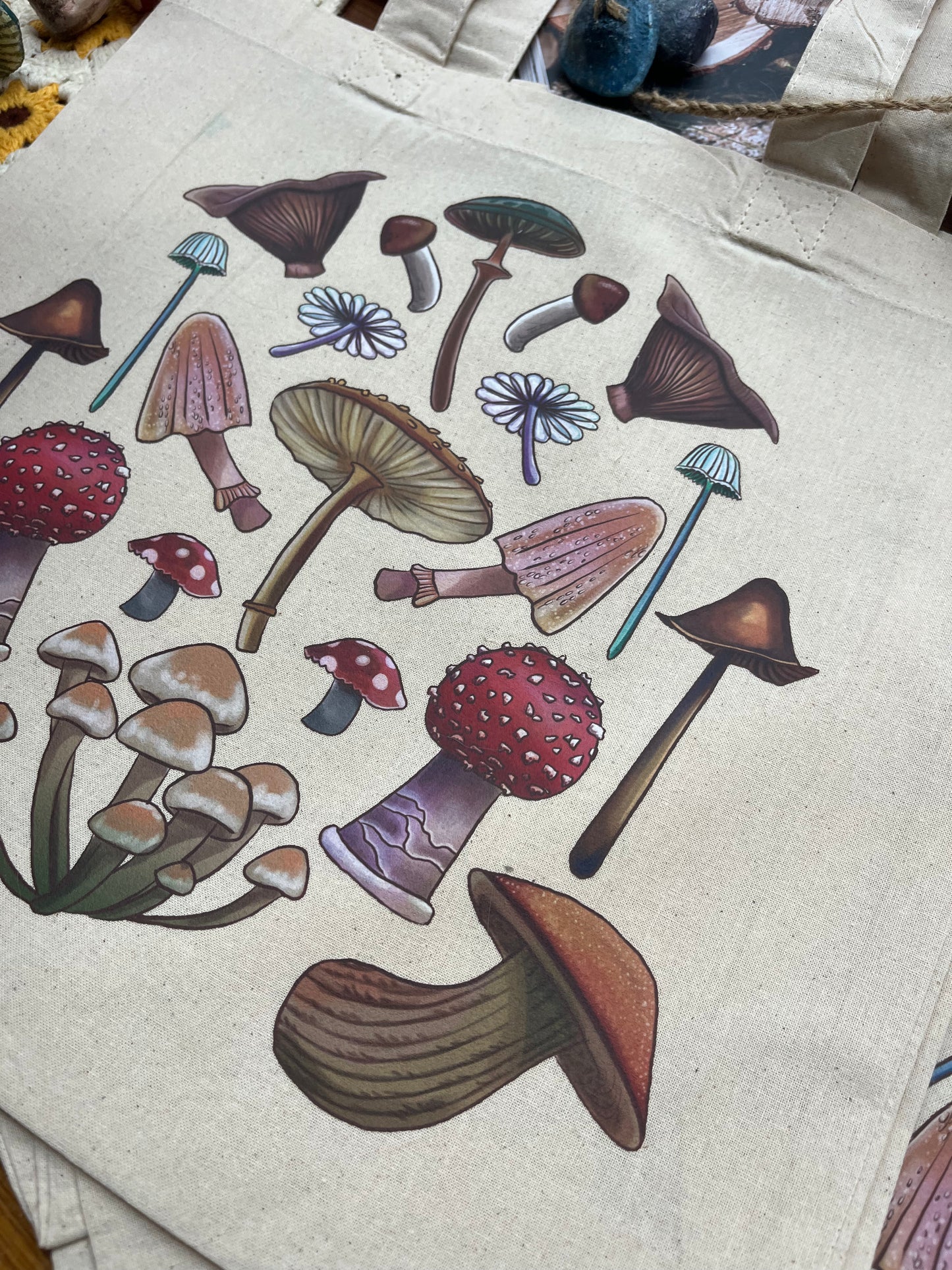 Mushroom Tote Bag
