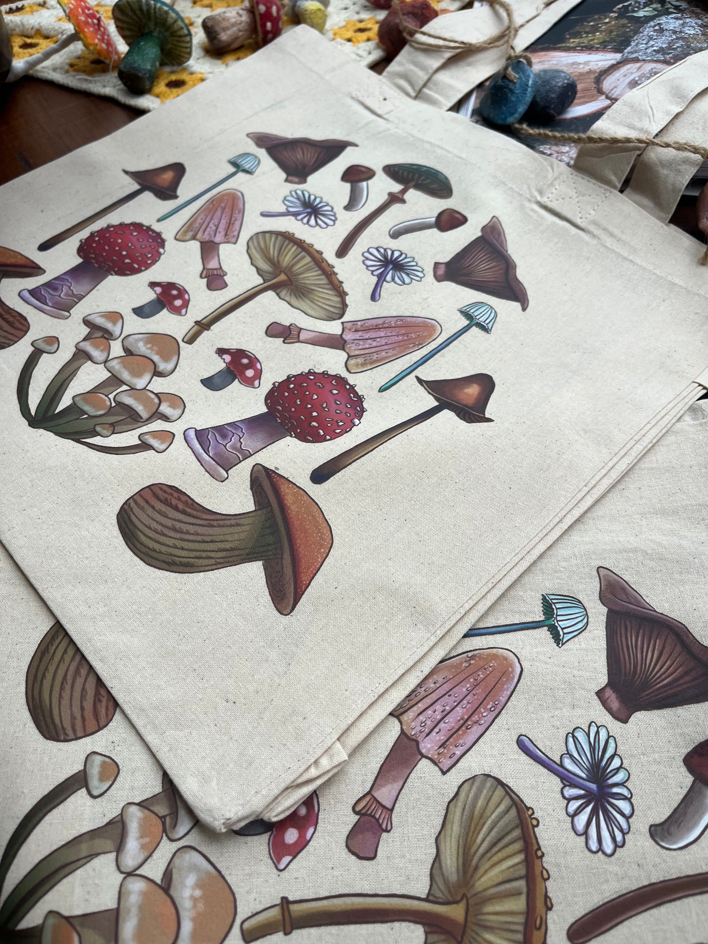 Mushroom Tote Bag