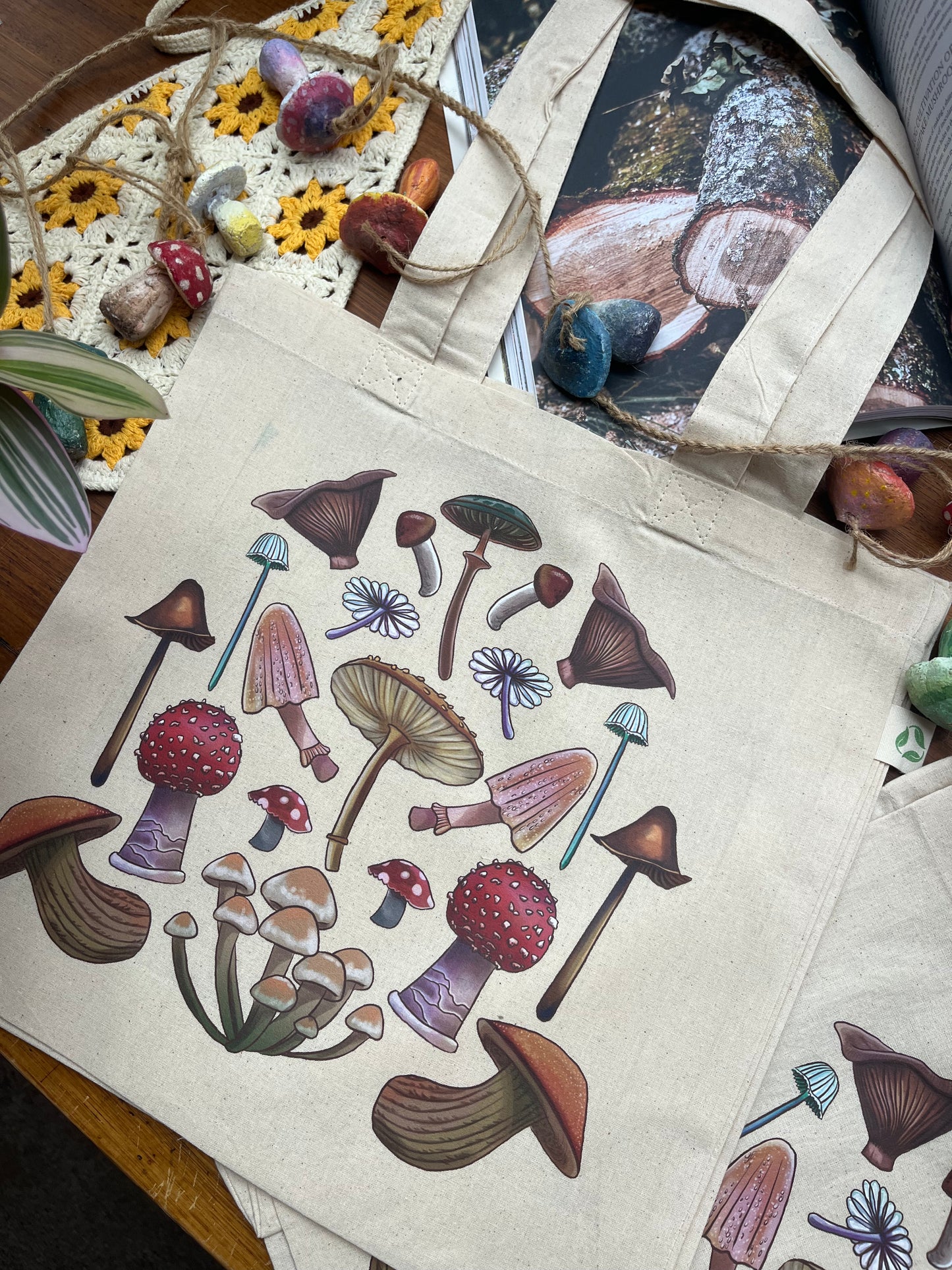 Mushroom Tote Bag