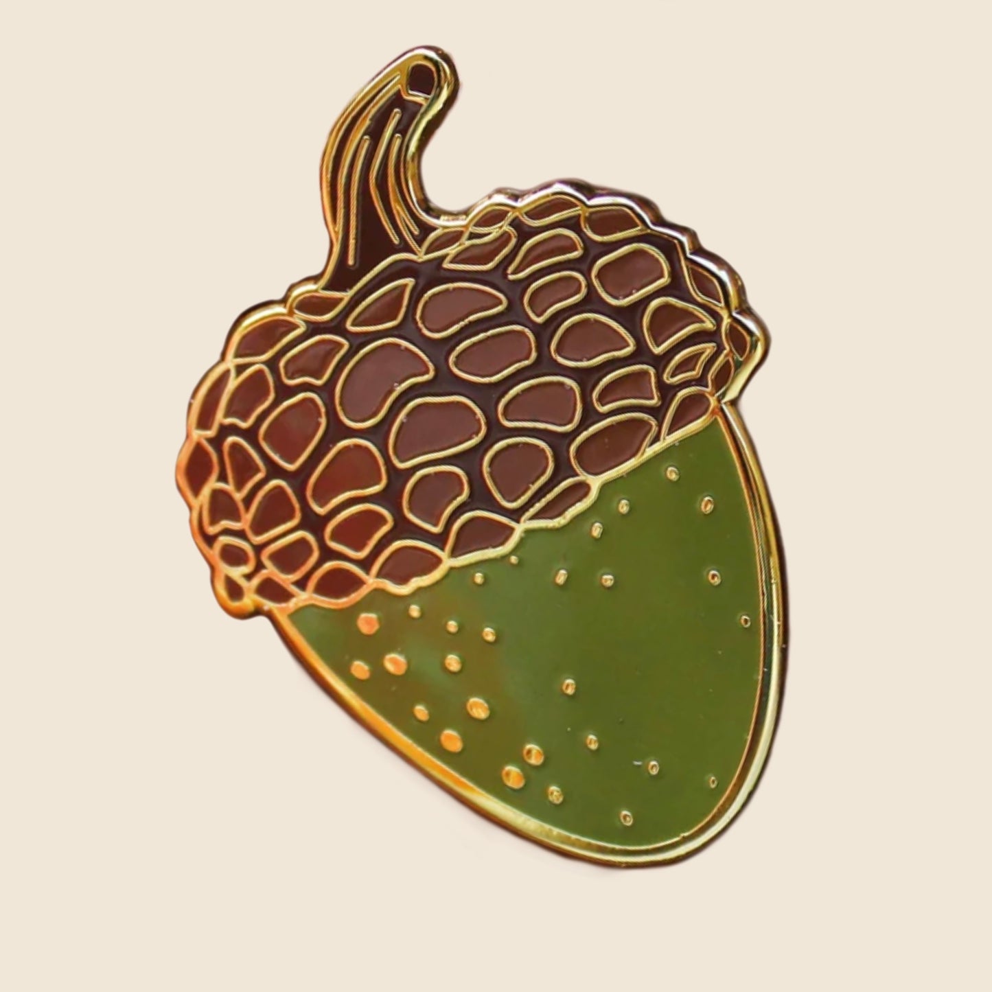 Acorn Enamel Pin | The Hobfolk