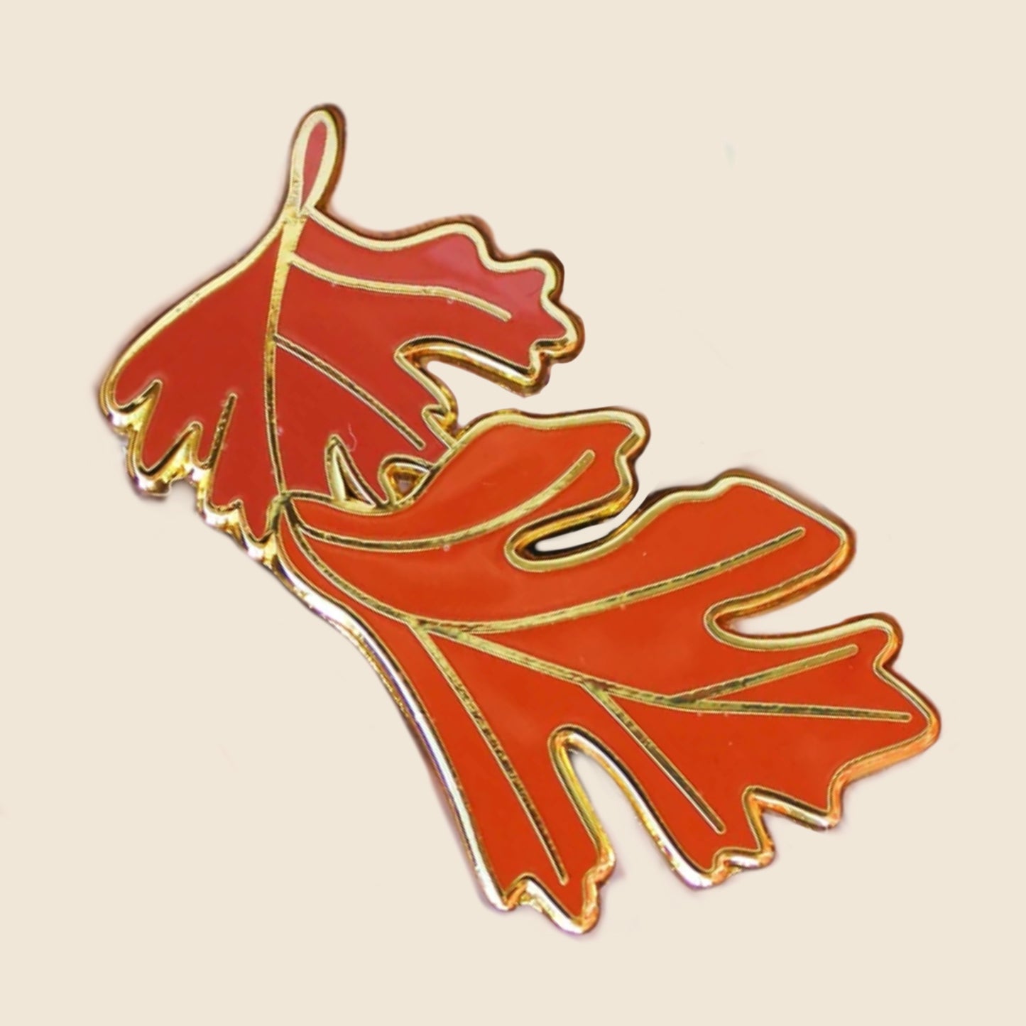Leaf Enamel Pin | The Hobfolk