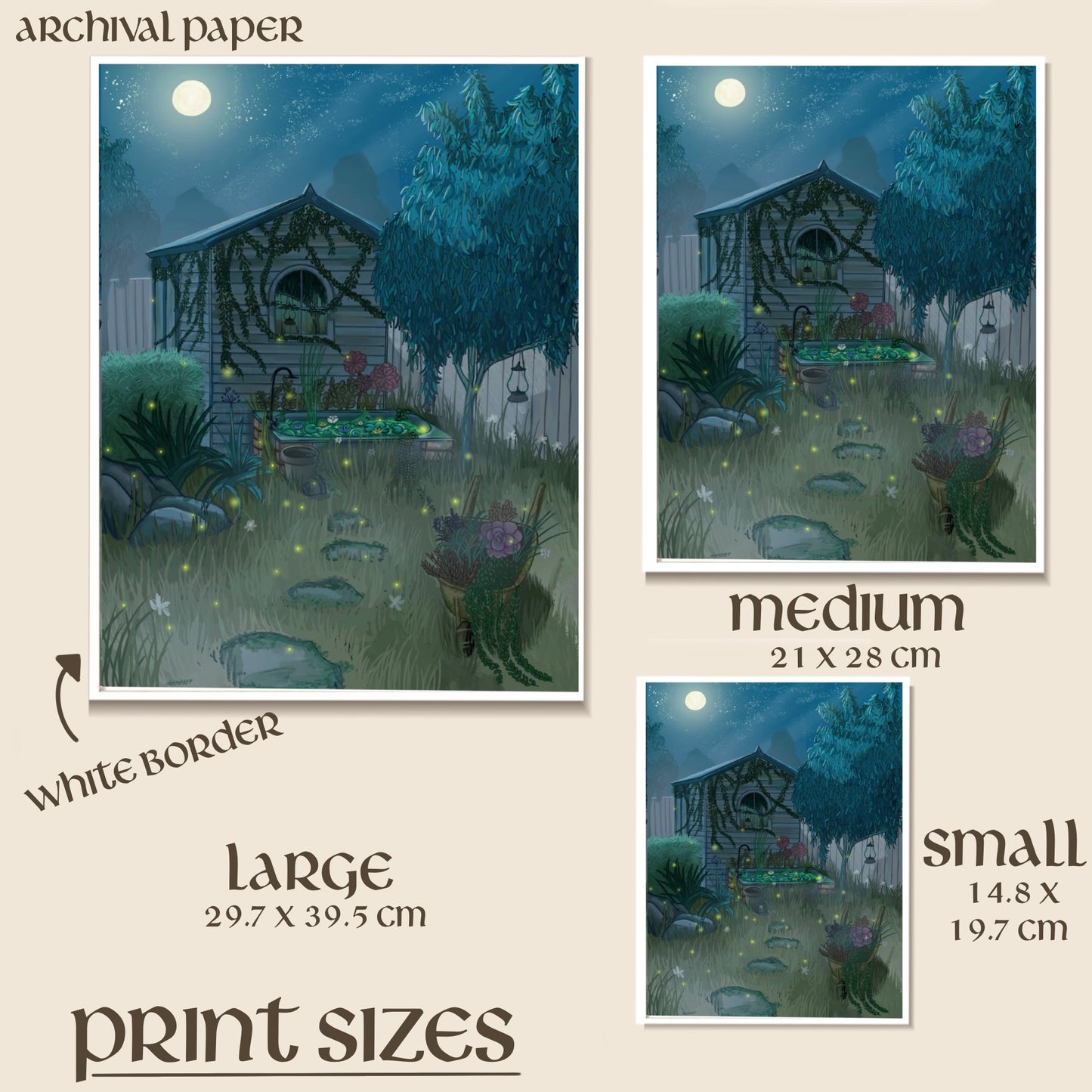 Midnight // Bliss Print