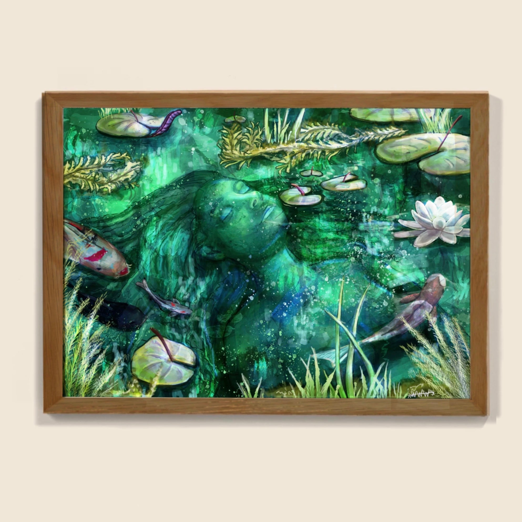 Dormant // Chrysalis Print – Wild Woodland Warrior