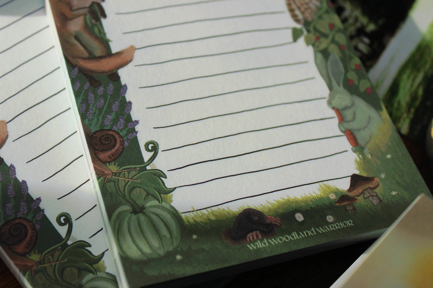 Mosey the Garden Notepad - The Hobfolk