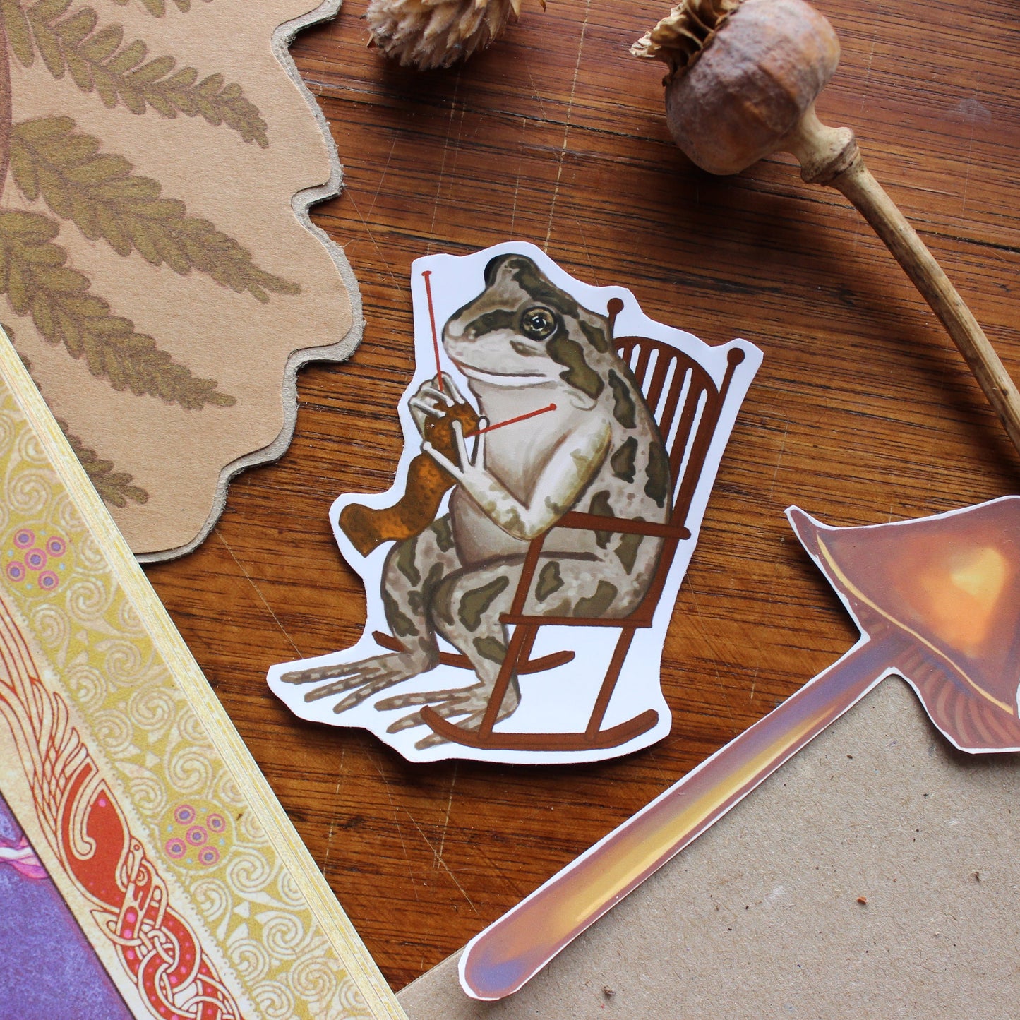 Frog & Toad Stickers