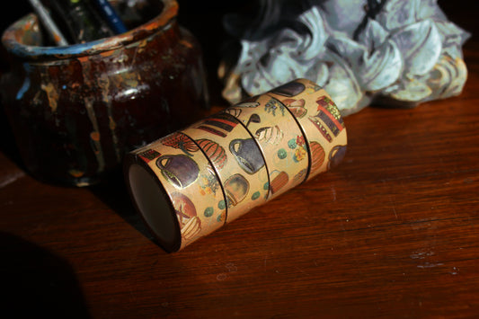 Comforts of Home - Washi Tape Gold Foil // The Hobbit Folk Collection