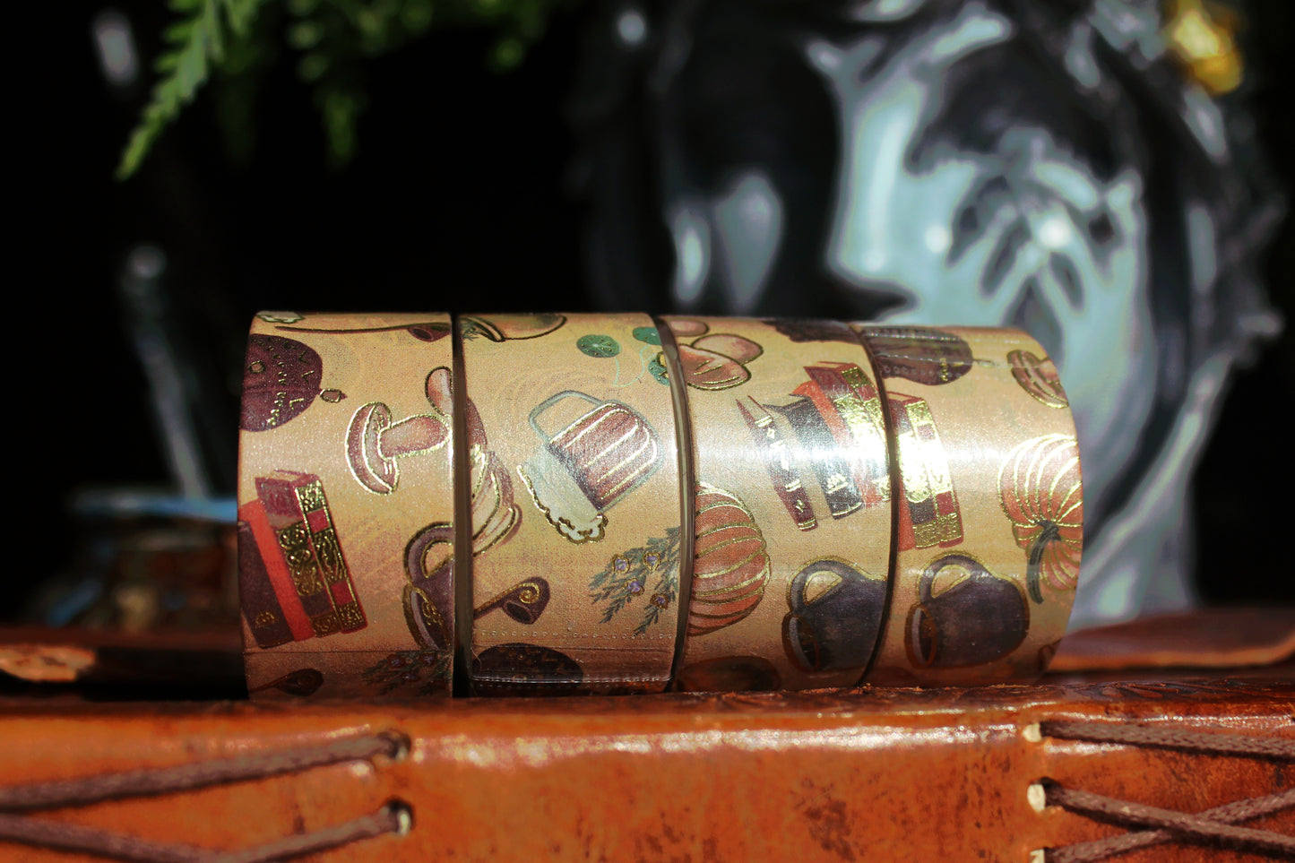 Comforts of Home - Washi Tape Gold Foil // The Hobfolk Collection
