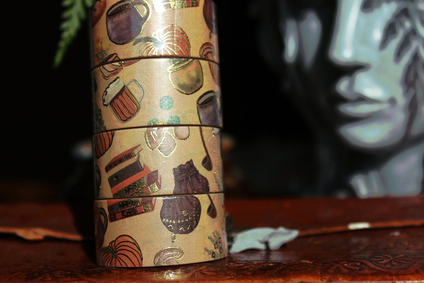 Comforts of Home - Washi Tape Gold Foil // The Hobfolk Collection