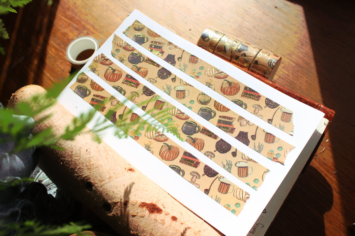 Comforts of Home - Washi Tape Gold Foil // The Hobfolk Collection