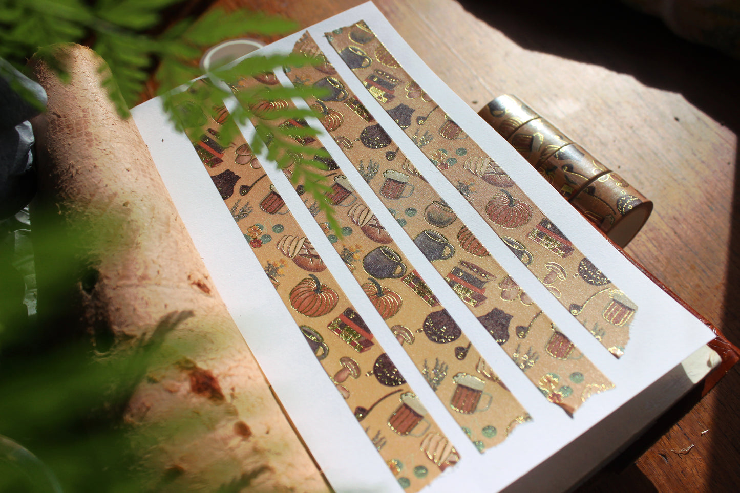 Comforts of Home - Washi Tape Gold Foil // The Hobfolk Collection