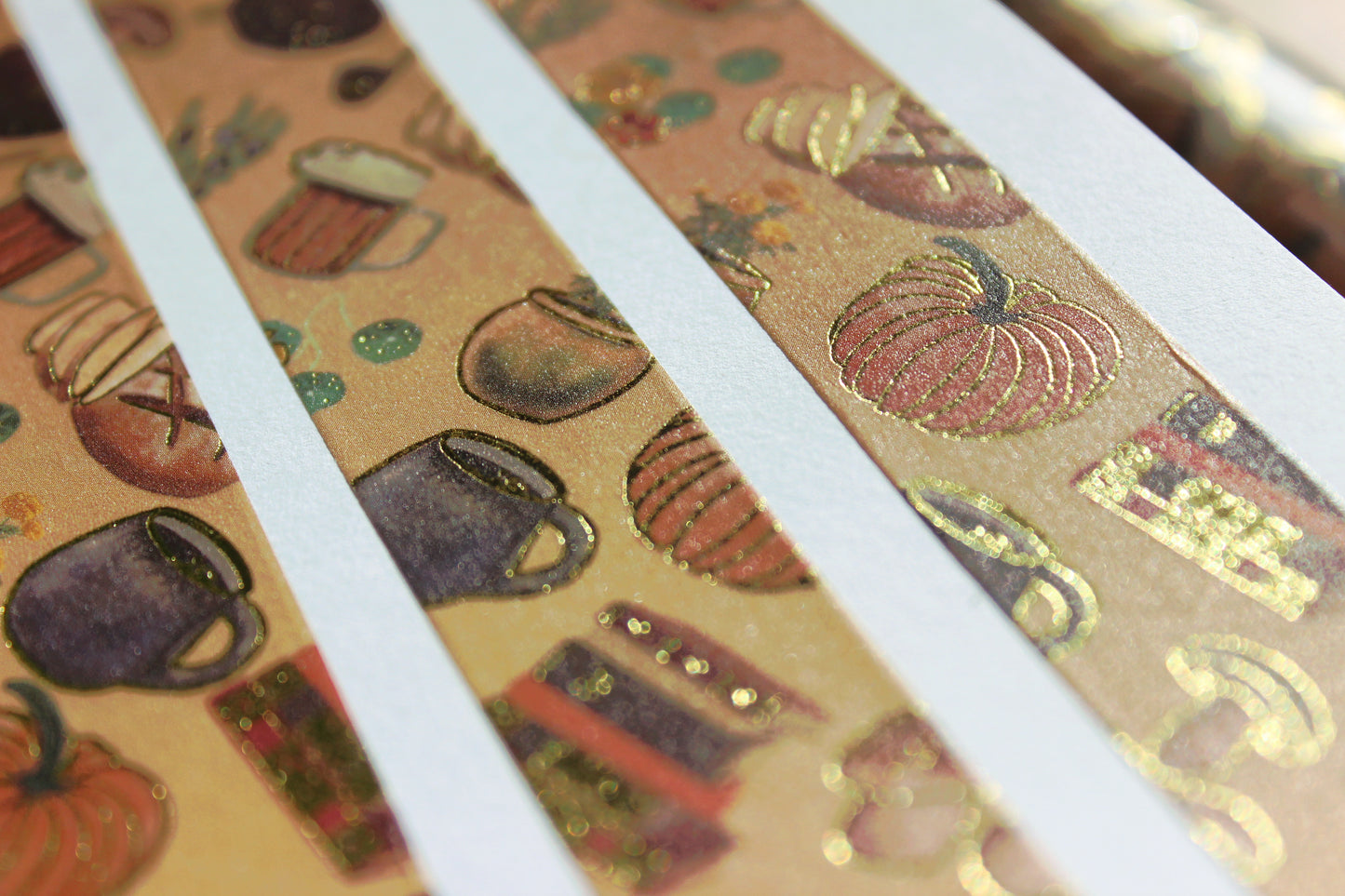 Comforts of Home - Washi Tape Gold Foil // The Hobfolk Collection