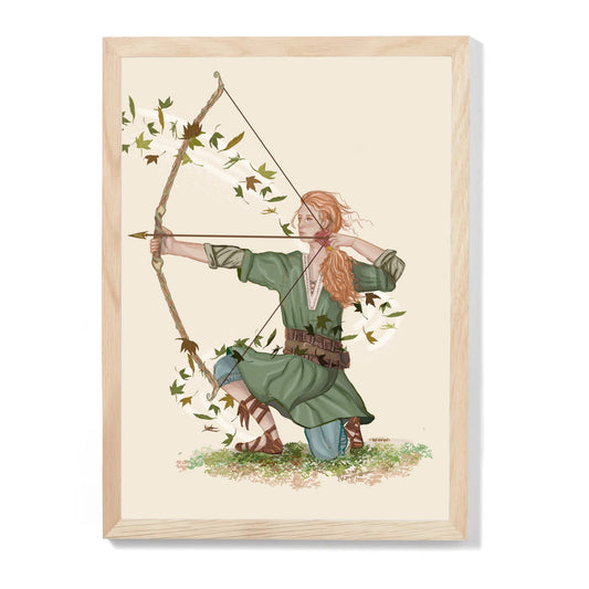 Wild // Woodland Warrior Print