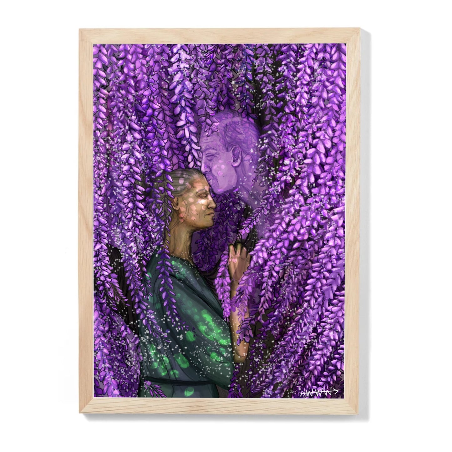 Whispers from the Wisteria // Rememberance Print