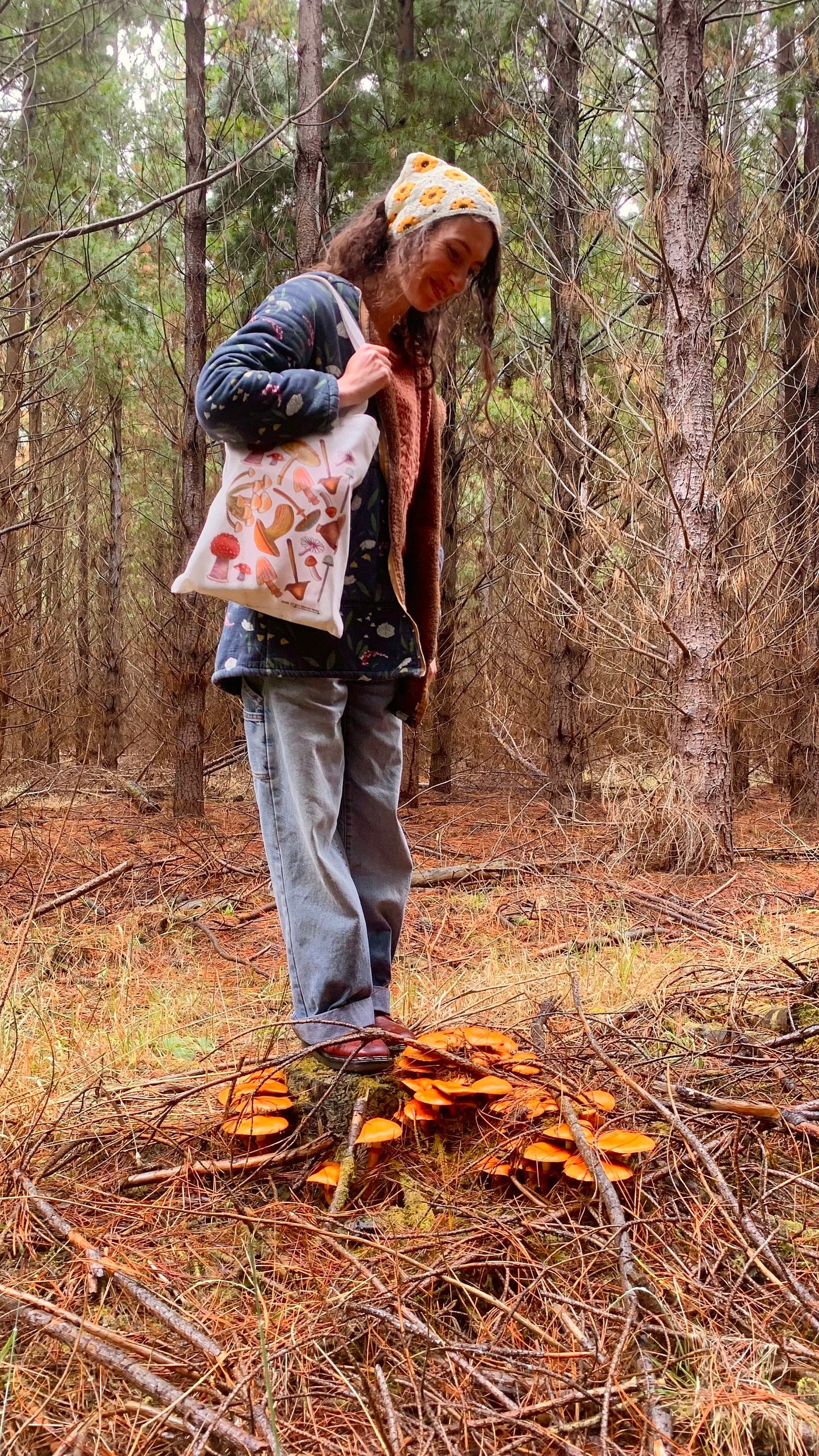 Mushroom Tote Bag