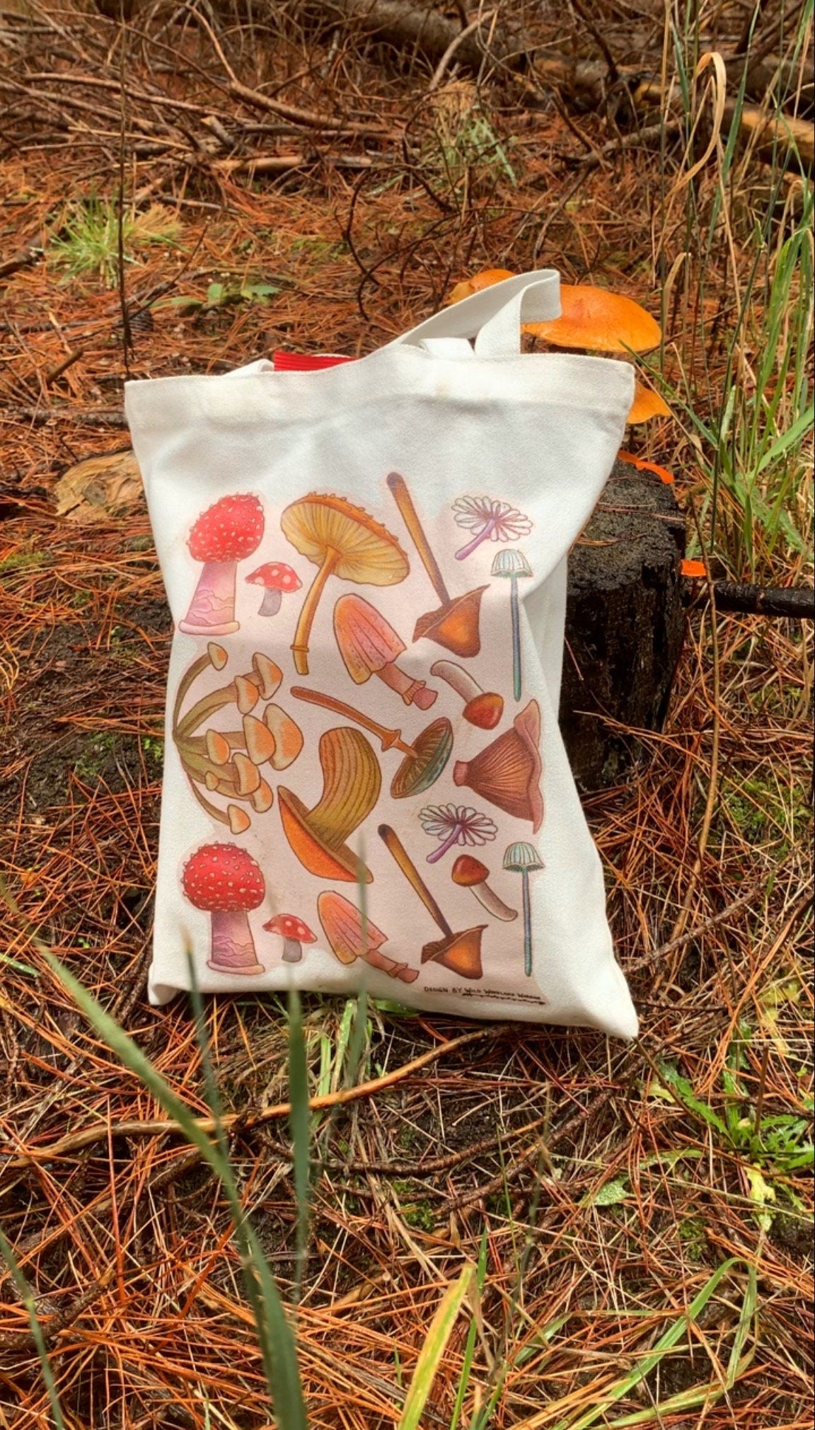 Mushroom Tote Bag