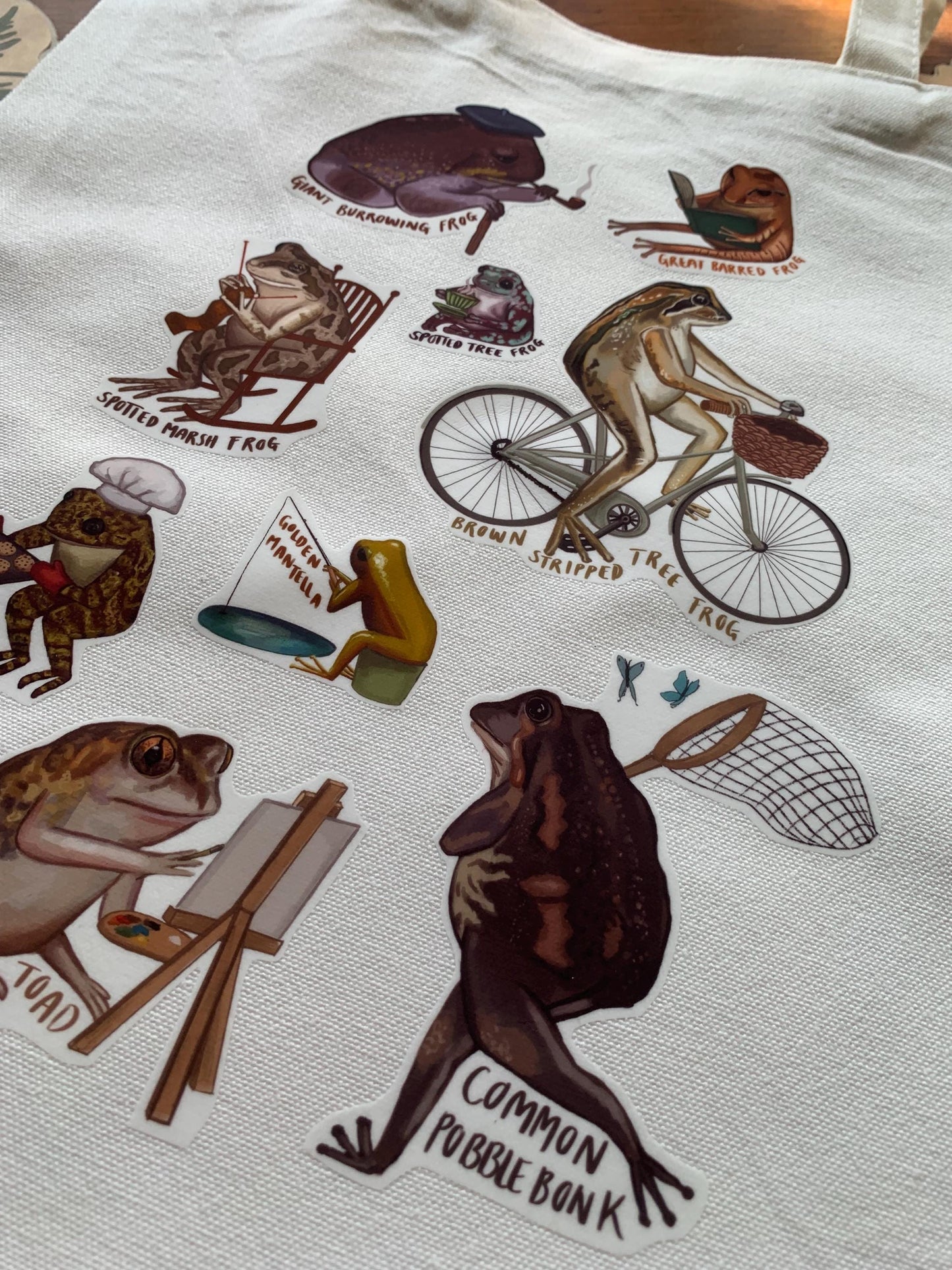 Frog/Toad Tote Bag